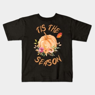 Tis the Season: Autumn Pumpkin Kids T-Shirt